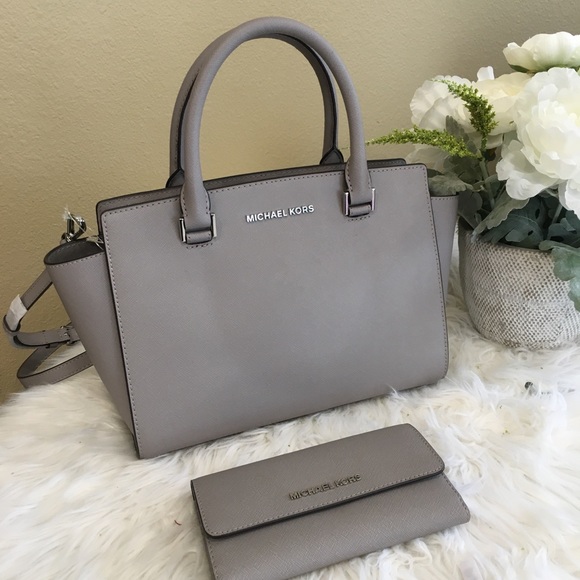 Last set✨Michael Kors medium Selma Satchel wallet - Picture 6 of 8